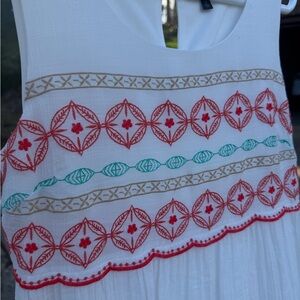 Sleeveless Boho Easter Dress 🐣